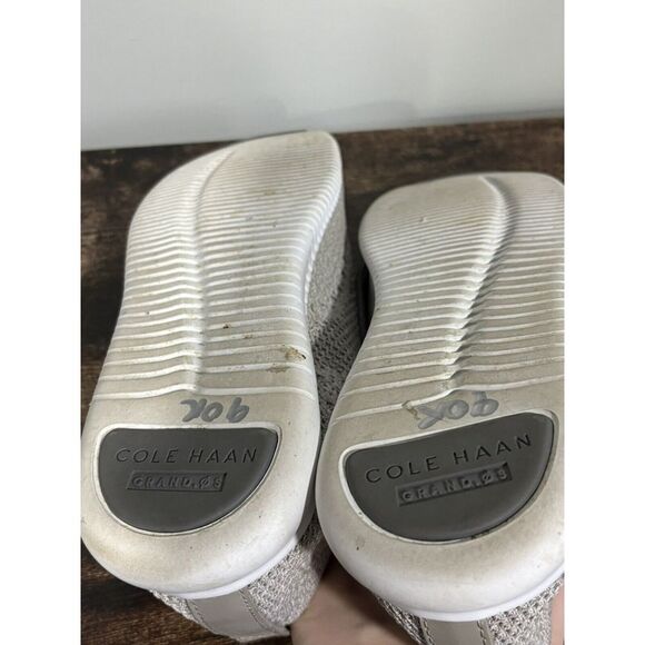 COLE HAAN ZERO GRAND Women's Stitch Lite Shoes‎ Size 10 Gray Lace Up Knit - Picture 3 of 9